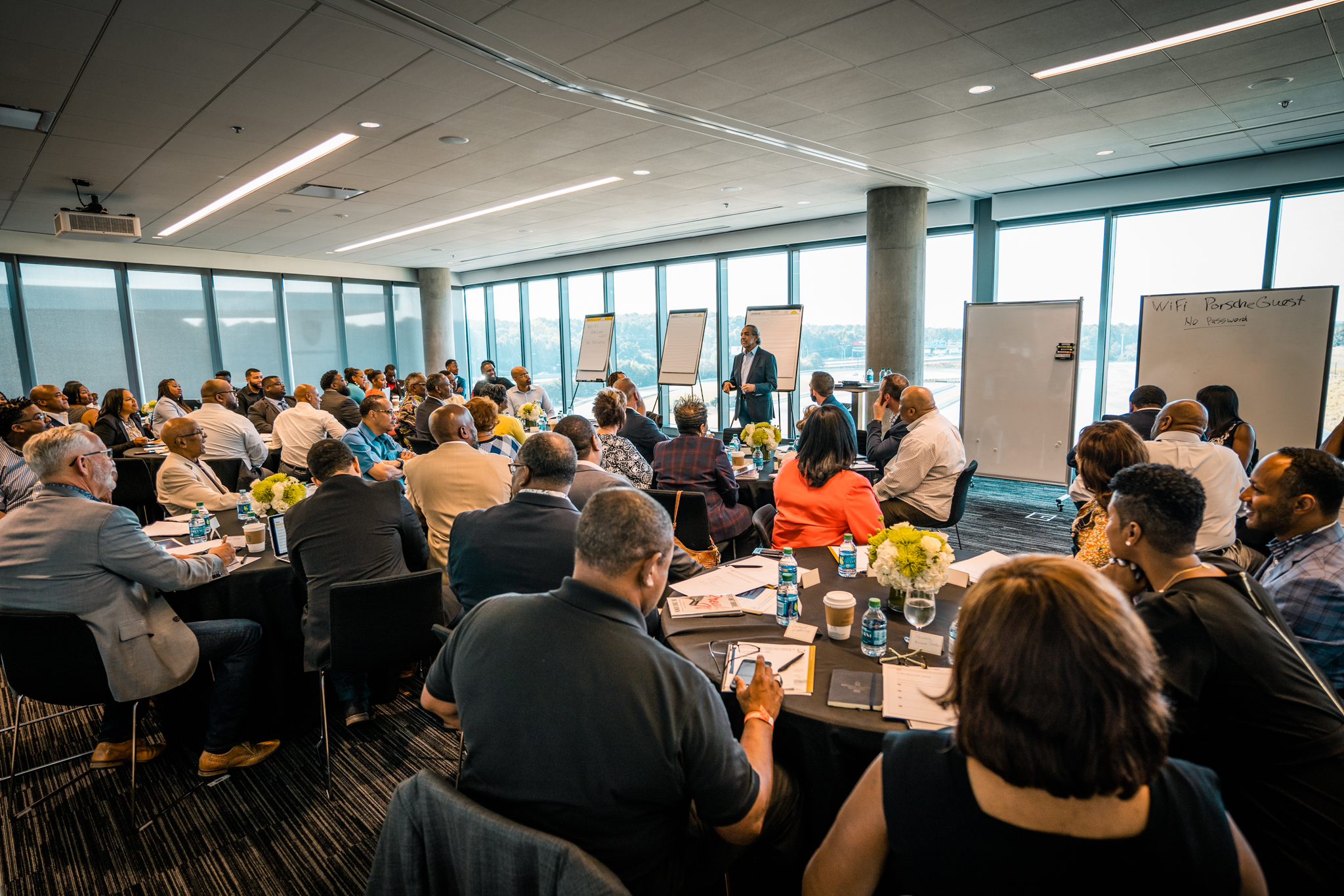 Leaders gathered for a Sam Chand event